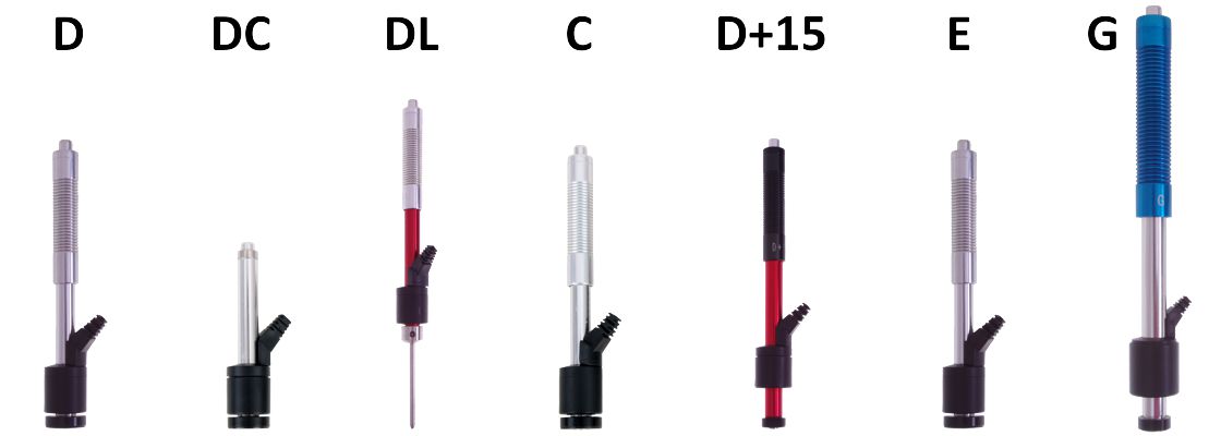 Hardness testers Impact devices 01